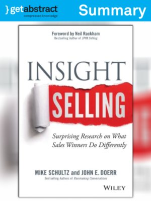 cover image of Insight Selling (Summary)